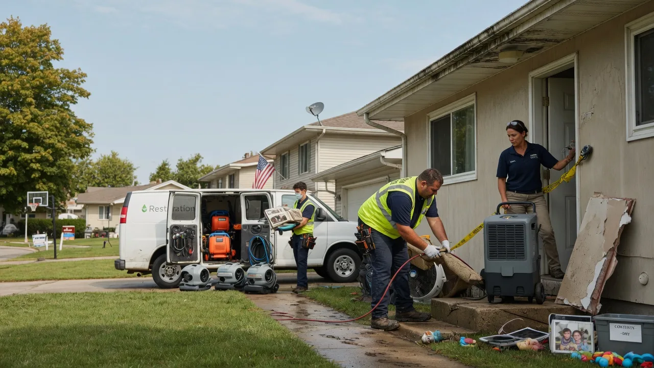 Water Damage Restoration in New Concord, KY near me